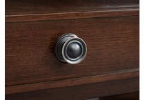 porter rustic brown cocktail table lift top   