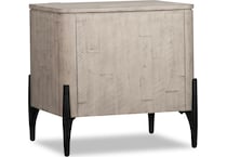 portland grey end table   