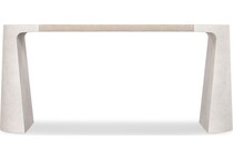 prado antique white console   