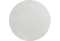 prado buff end table   