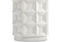 prado buff end table   