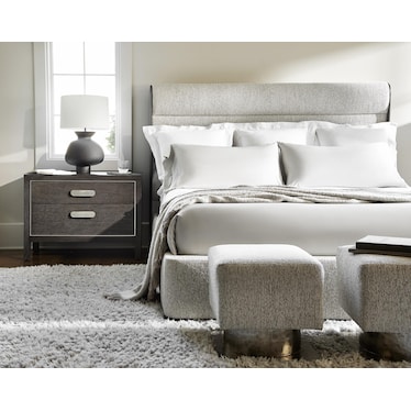 PRADO PORCINI PANEL BED