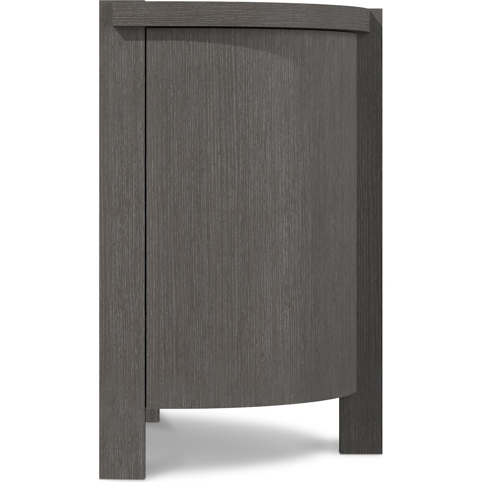 prado silver brown sideboard server   
