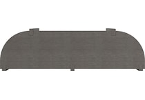 prado silver brown sideboard server   