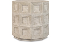 prado tawny end table   