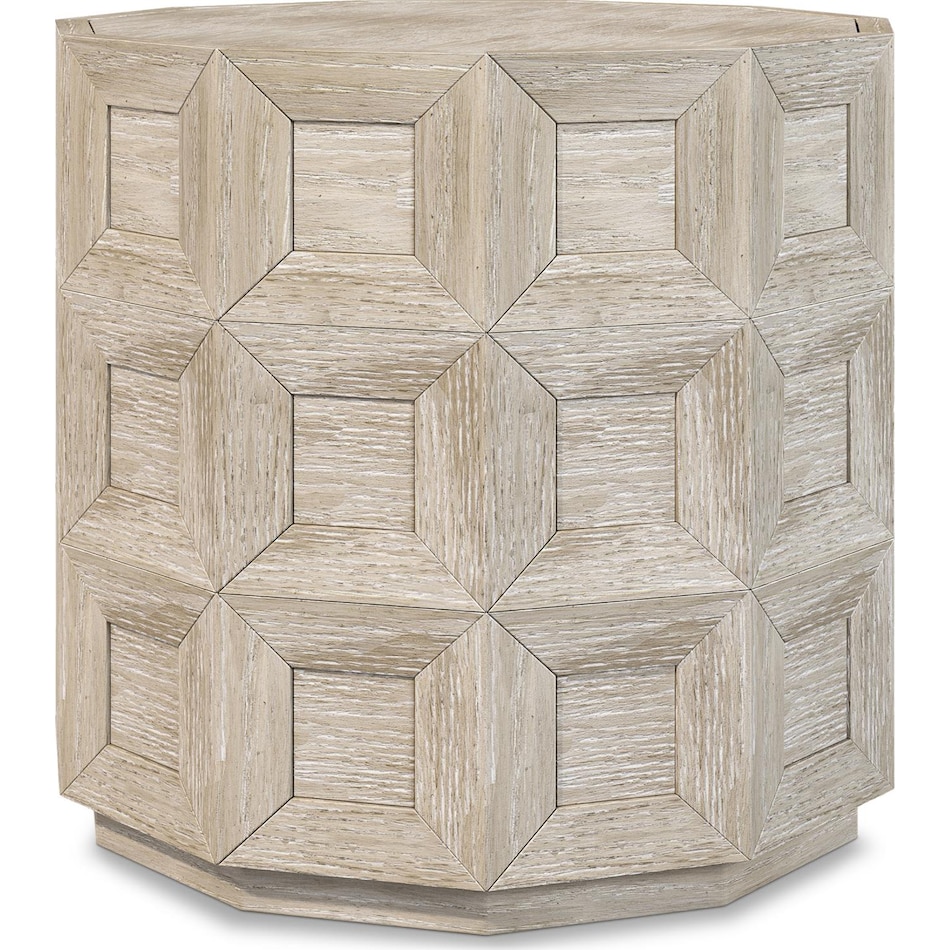 prado tawny end table   