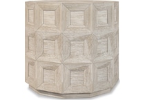 prado tawny end table   