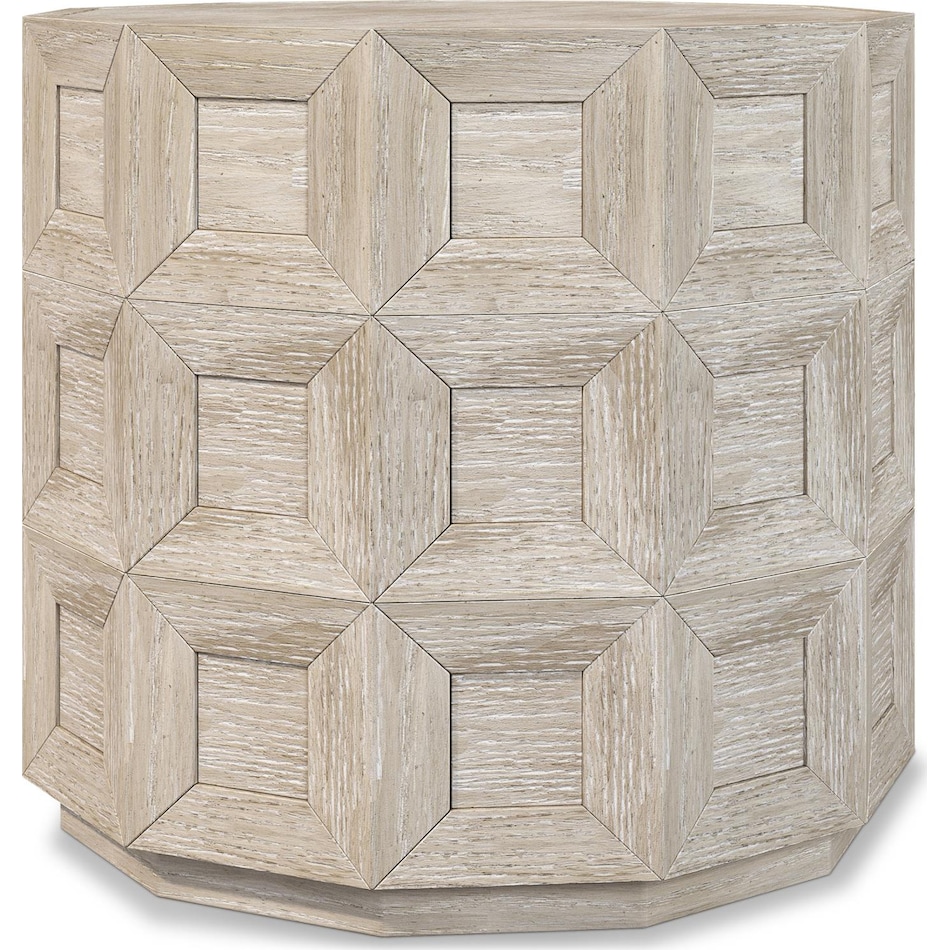 prado tawny end table   