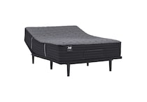 princeton firm tighttop black mattress queen   