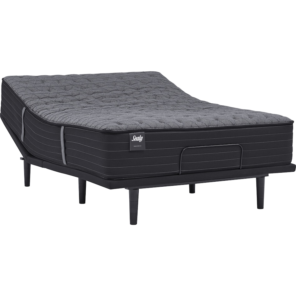 princeton firm tighttop black mattress queen   