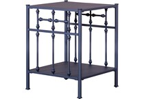 priscilla navy nightstand   
