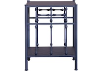 priscilla navy nightstand   