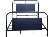 priscilla navy queen frame    