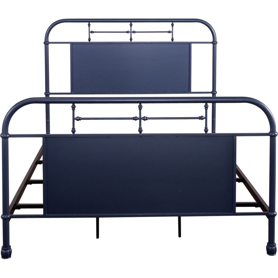 priscilla navy queen frame    