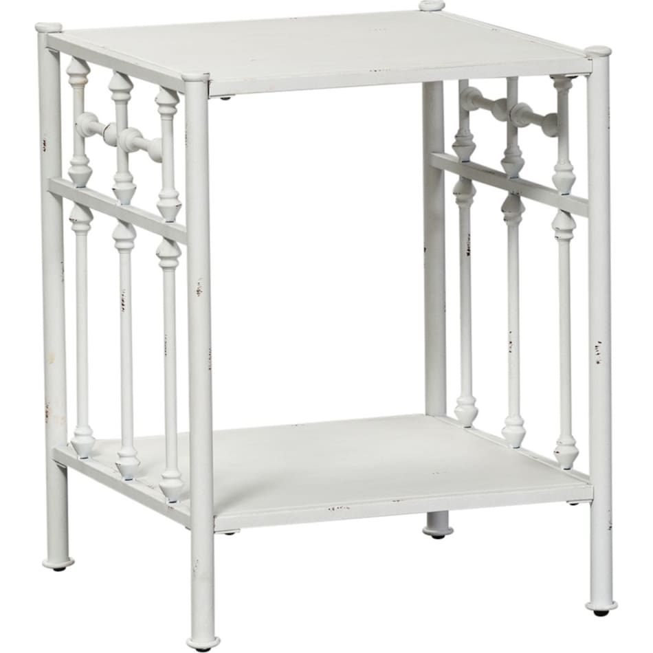 priscilla white nightstand   
