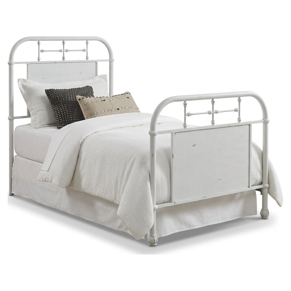 priscilla white twin frame    