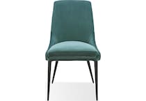 priya green side chair   