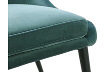 priya green side chair   