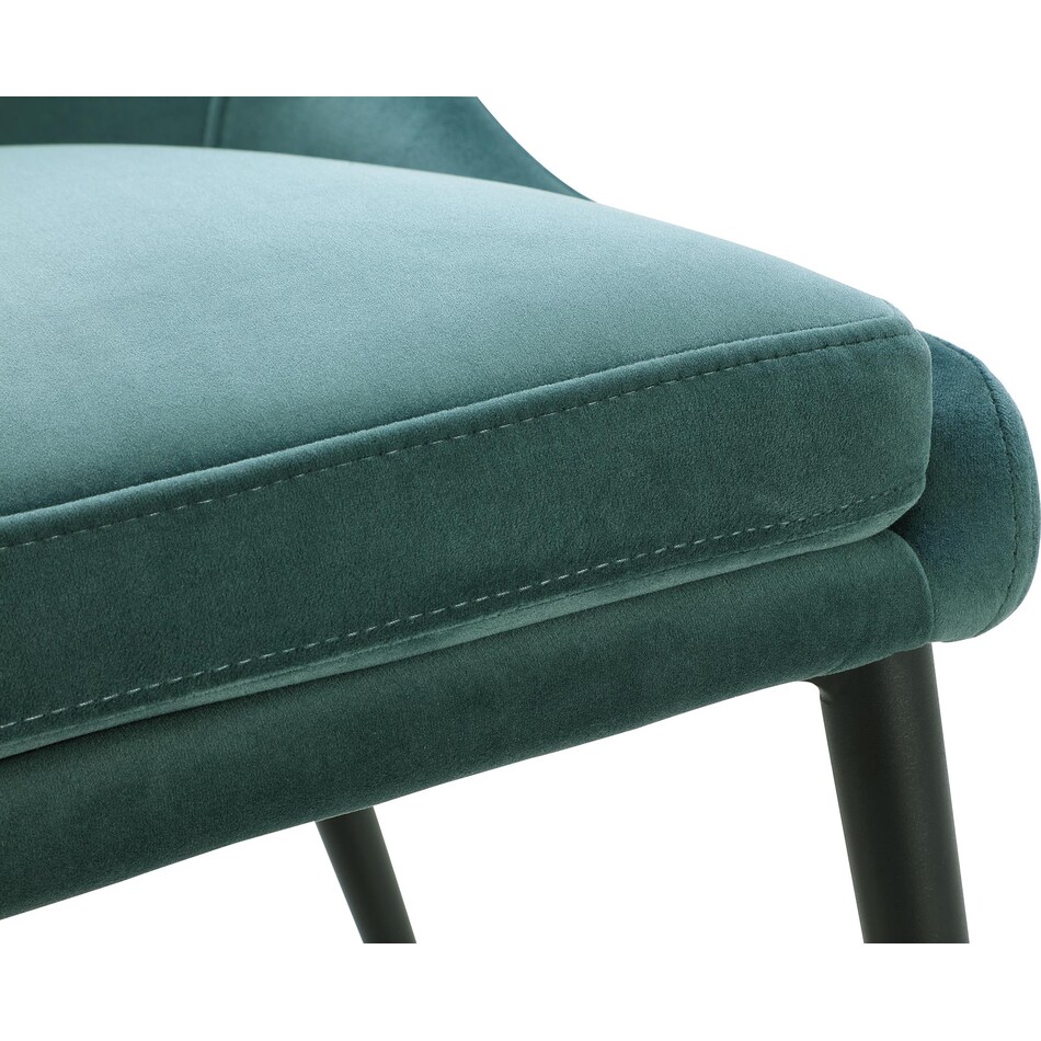 priya green side chair   