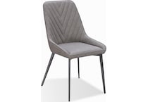 priya grey side chair   