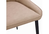 priya light brown side chair   