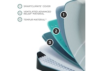 proadapt  firm blue mattress king   