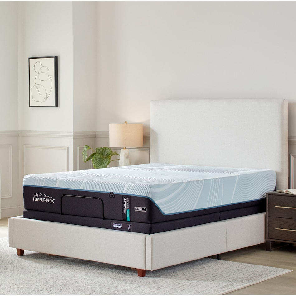 proadapt  medium hybrid blue mattress cal king   