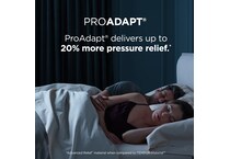 proadapt  medium hybrid blue mattress cal king   