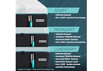 proadapt  medium hybrid blue mattress cal king   