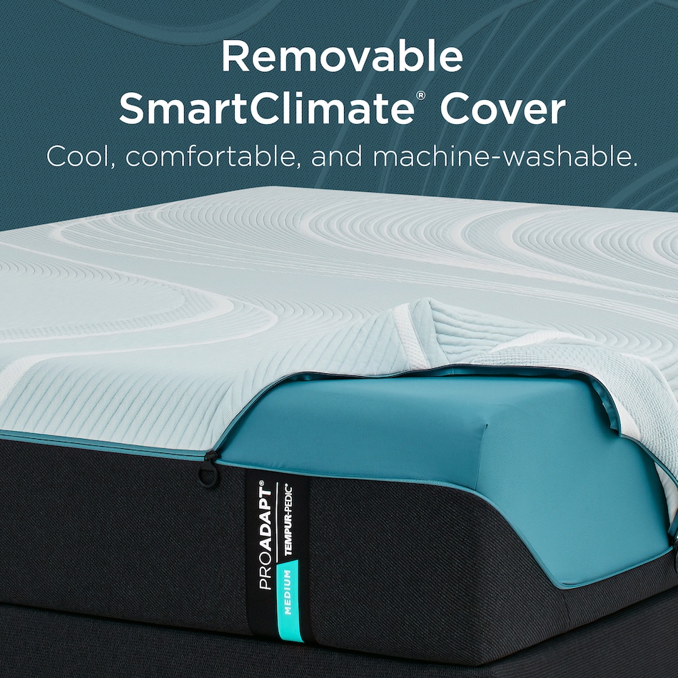 proadapt  medium hybrid blue mattress king   