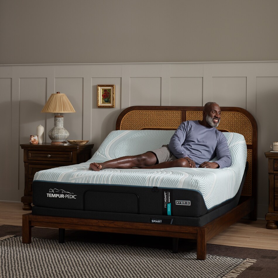 proadapt  medium hybrid blue mattress king   