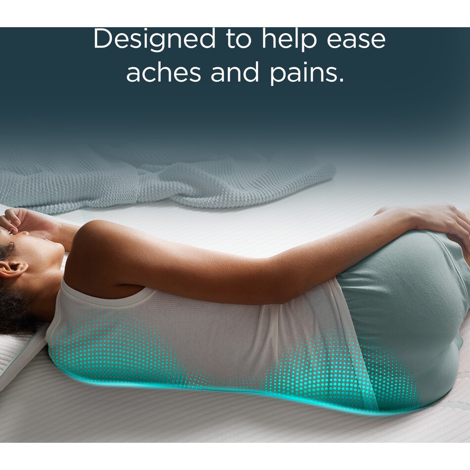 proadapt  medium hybrid blue mattress king   