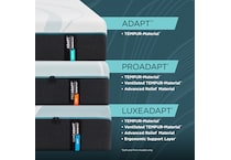 proadapt  medium blue mattress king   