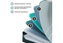 proadapt  medium blue mattress twin   