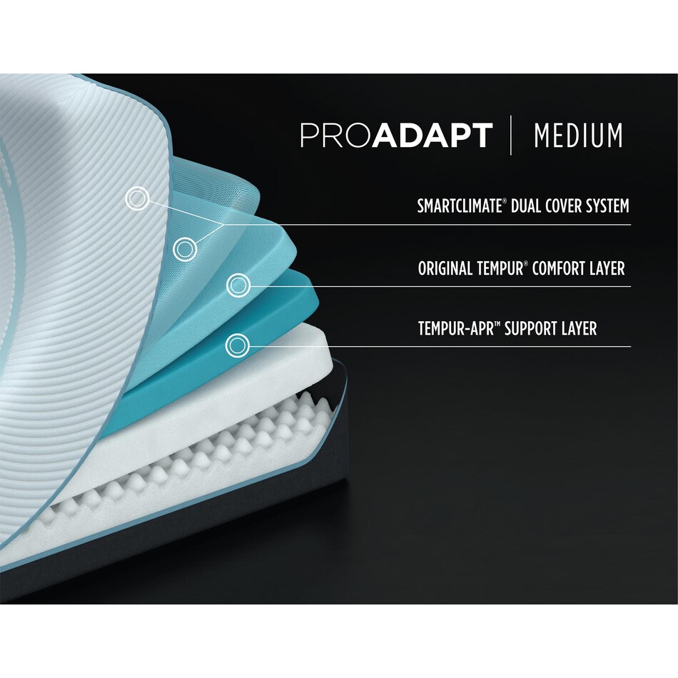 proadapt medium mattress queen   