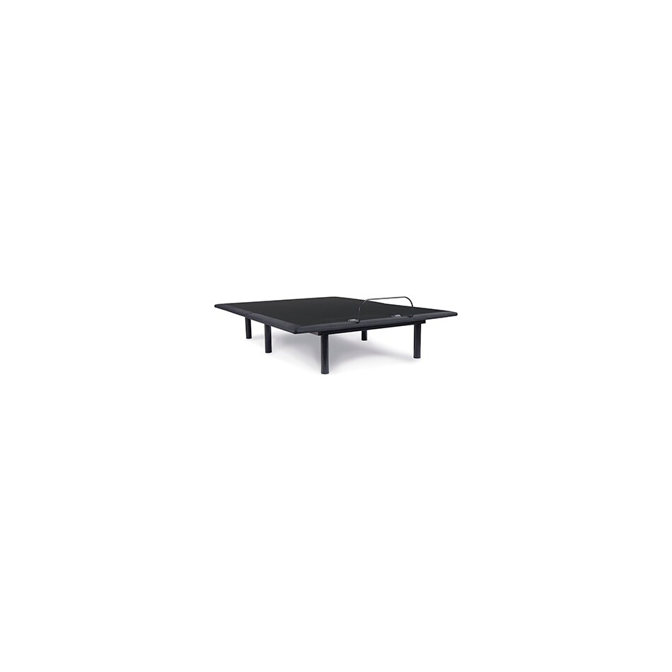 promo adj base charcoal grey adjustable base king   