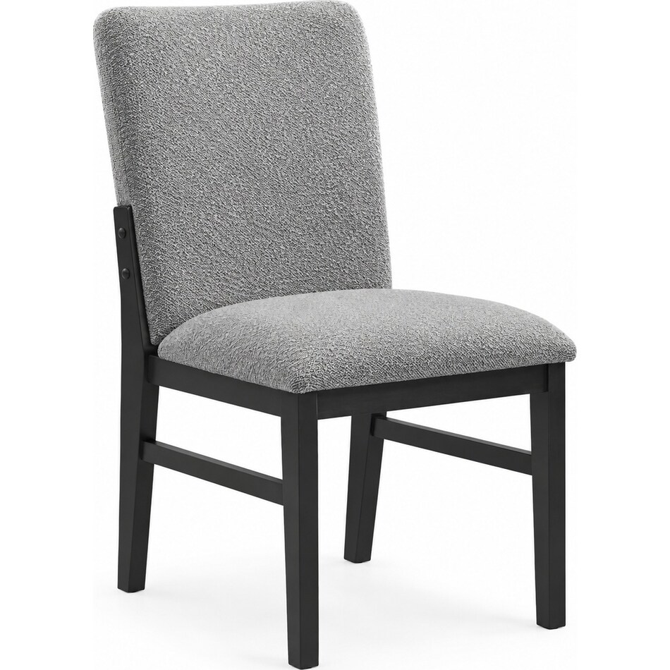 pryce black side chair   