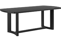 pryce black table table top   