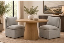 pryce grey side chair   