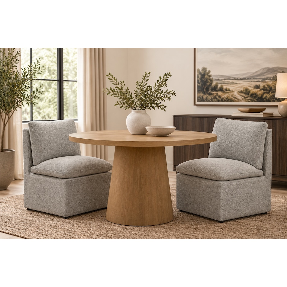 pryce grey side chair   