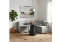pryce grey side chair   