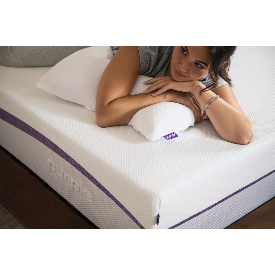 purple plus white mattress cal king   