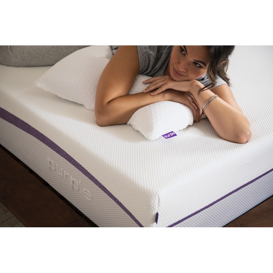 purple plus white mattress full   