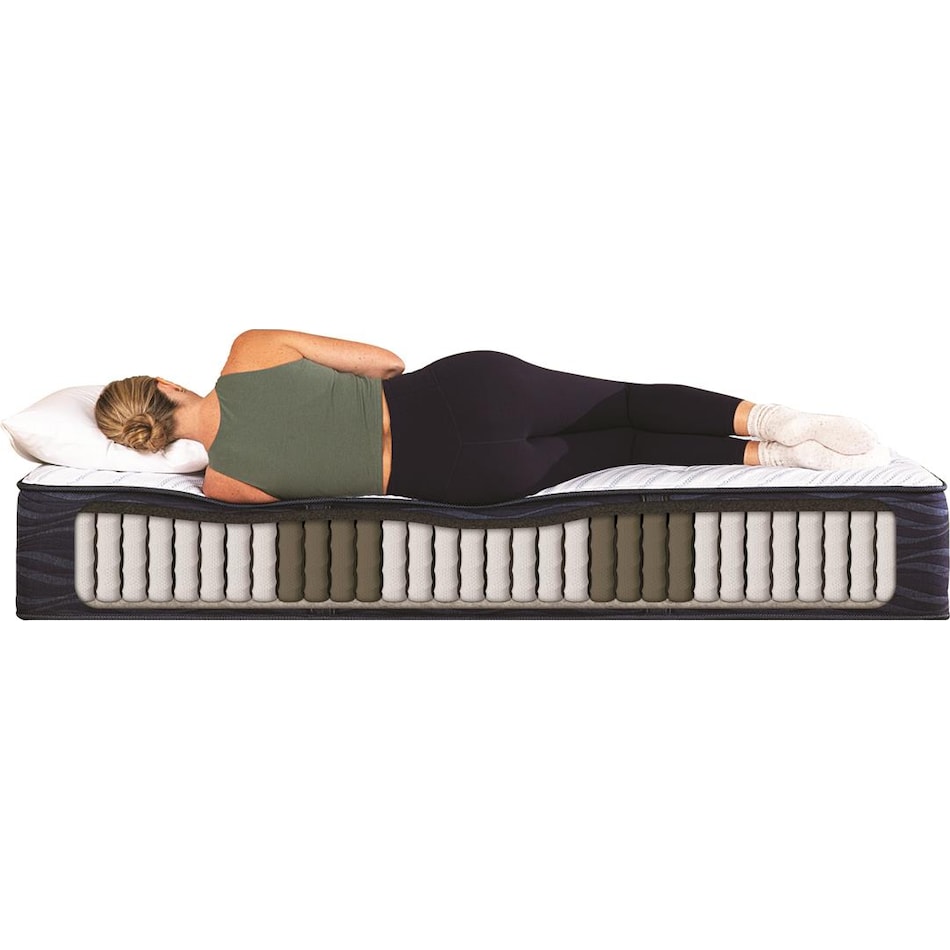 q extra firm hybrid mattress cal king   
