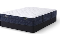 q extra firm hybrid mattress cal king   
