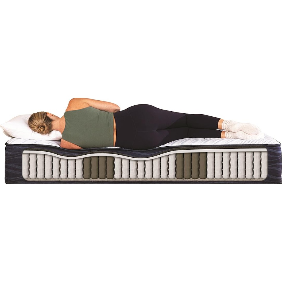 q medium hybrid mattress cal king   