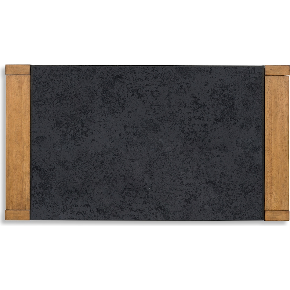 quentina light brown black cocktail table lift top   