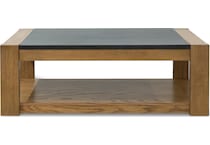quentina light brown black cocktail table lift top   