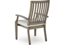 rainier ranch brown beige arm chair   