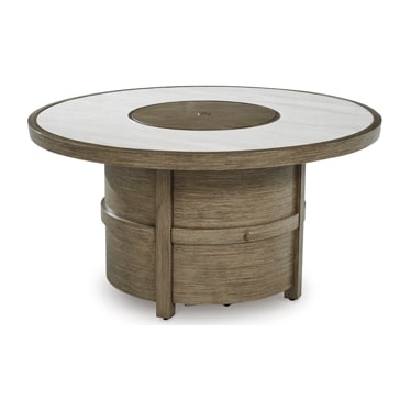 RAINIER RANCH FIRE PIT TABLE